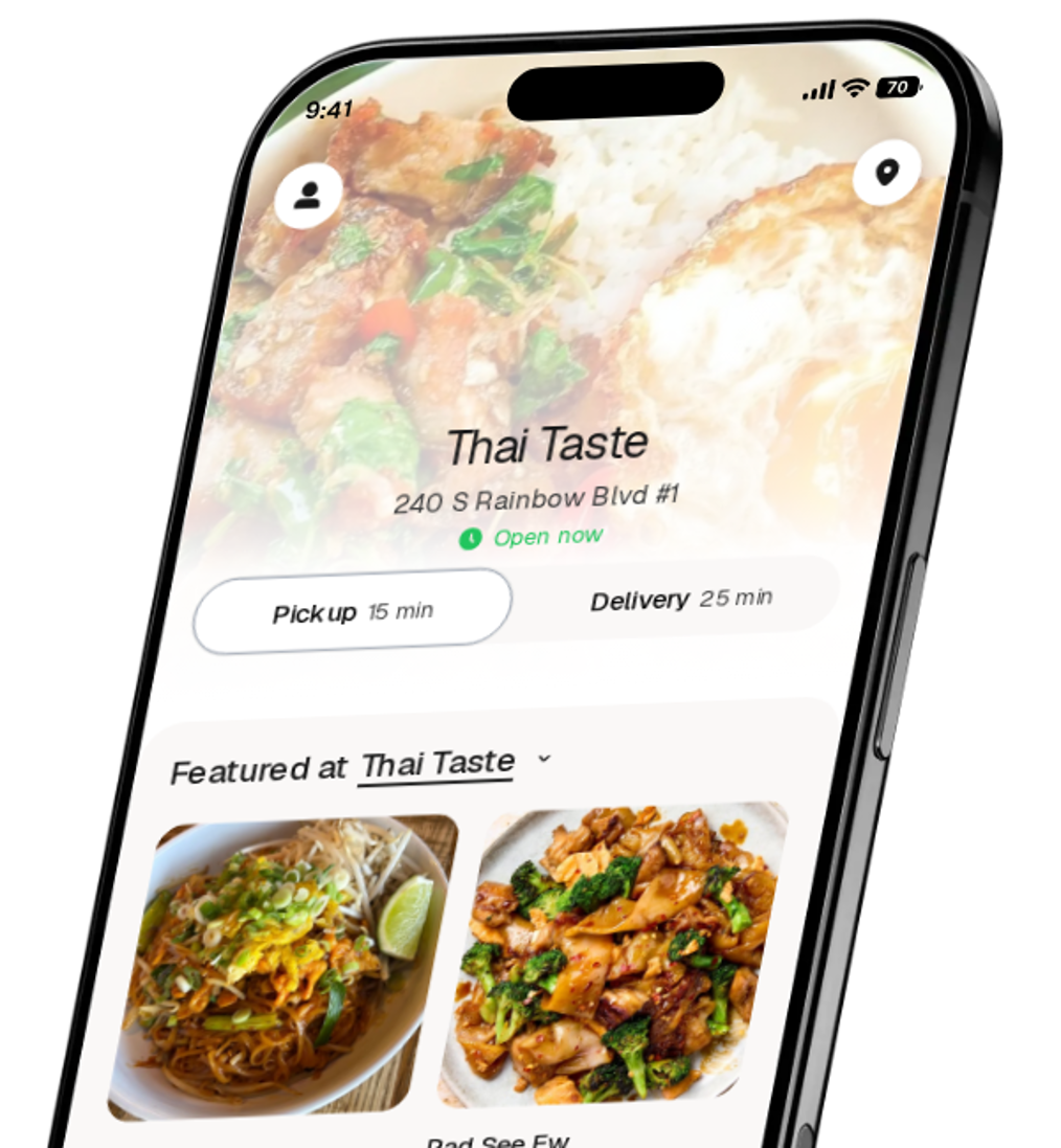 Thai Taste app preview