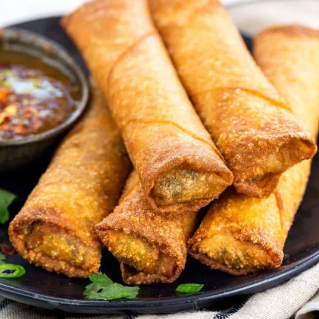 Vegetable Egg Rolls.