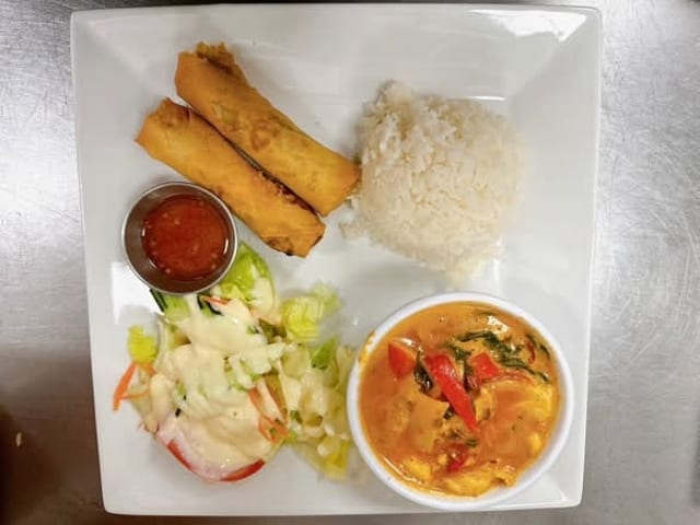 Lunch special Red Curry.