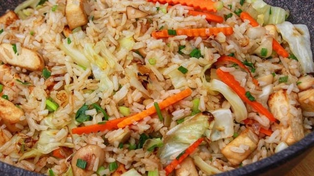 Vegan Fried Rice.
