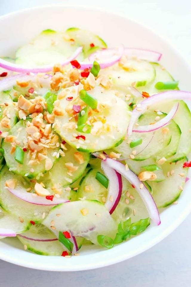 Cucumber Salad.