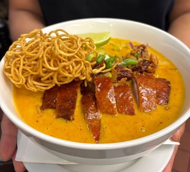 Crispy Duck Khao Soi.