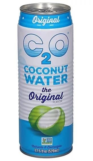 Coconut water.