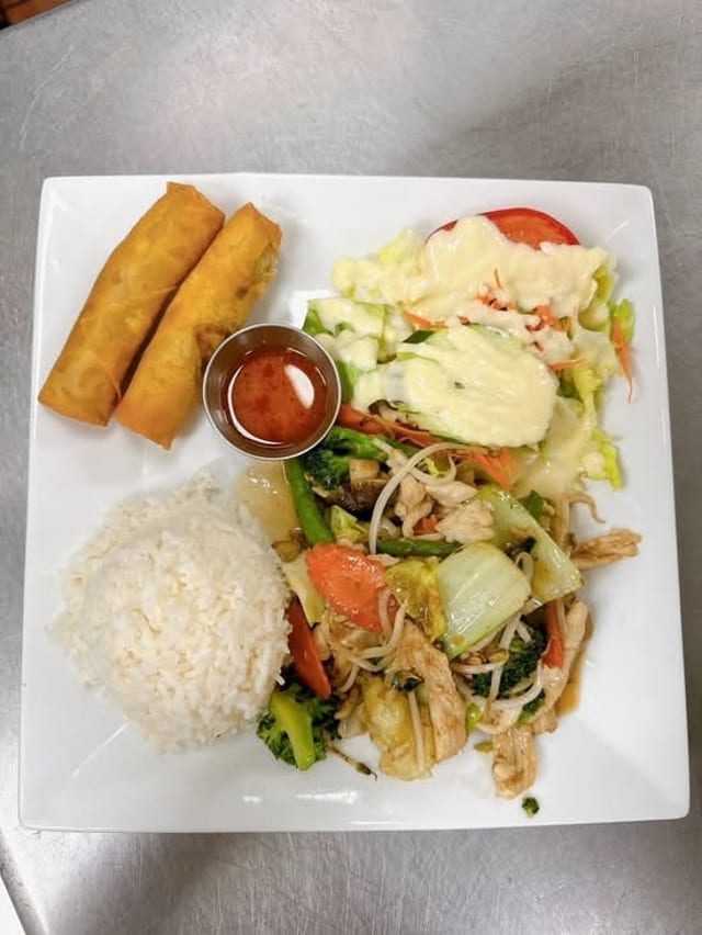 Lunch special Mixed Vegetable.