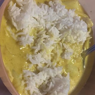 Lunch special Yellow Curry