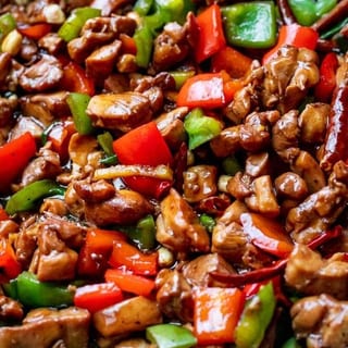 Lunch special Kung Pow