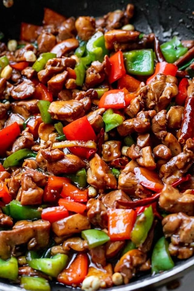 Lunch special Kung Pao.
