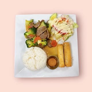Lunch special Beef & Broccoli