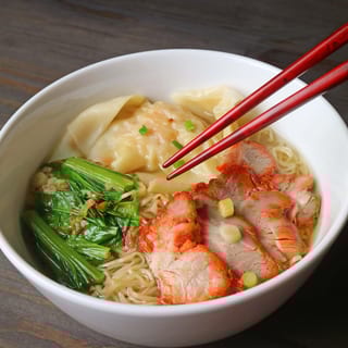 Egg Noodle Wonton BBQ pork