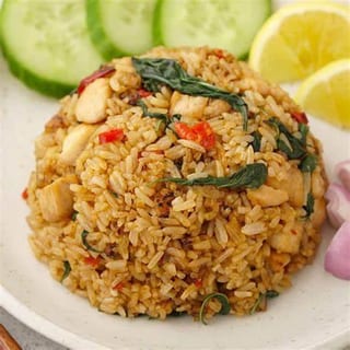Duck Basil Fried Rice